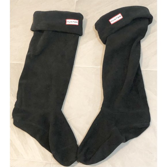 HUNTER ORIGINAL MATTE BLACK TALL RAIN BOOT - Picture 13 of 14